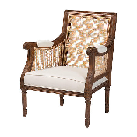 Desmond Club Chair, One Size, Brown