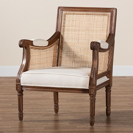 Desmond Club Chair, One Size, Brown