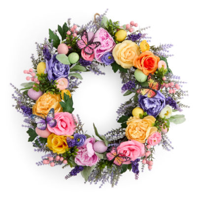 Layerings Lavender Fields Wreath