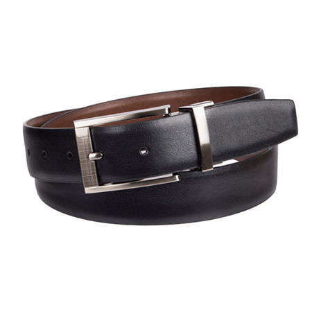 J. Ferrar Twinkle Reversible Mens Belt, S (30-32), Black