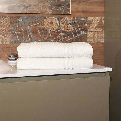 Linum Home Turkish Cotton Textiles Denzi 2-pc 35" x 66" Bath Sheet