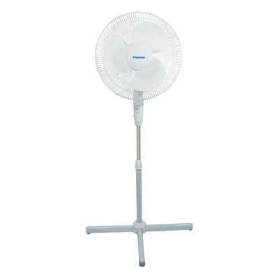 Impress Handi-Fan 16 Inch Oscillating Stand Fan- White