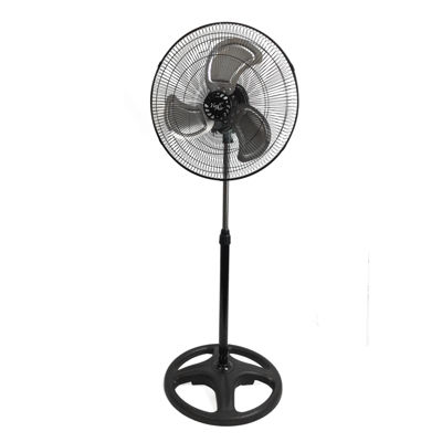 Vie Air 18" Industrial Heavy Duty Pedestal Oscillating Metal Stand Fan