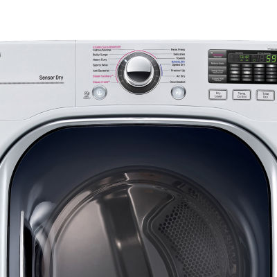 LG 7.4 cu. ft. Ultra Large Capacity TurboSteam™ Gas Dryer