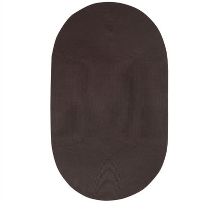 Better Trends Alpine Braided Oval Reversible Rugs