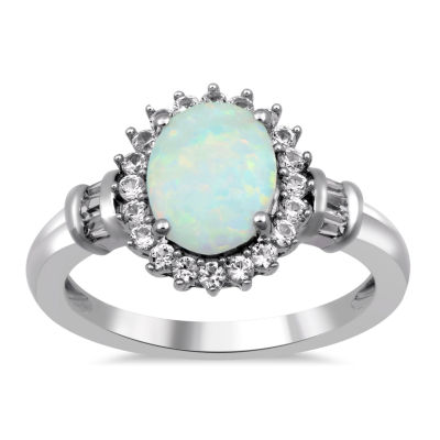 Jcp on sale opal rings