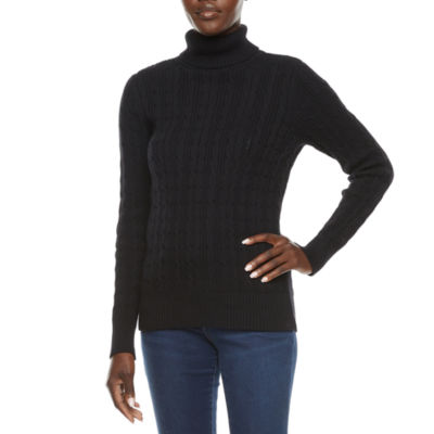 Black turtleneck outlet jcpenney