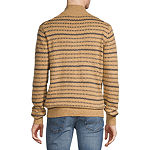 St. John's Bay Mens Mock Neck Long Sleeve Pullover Sweater
