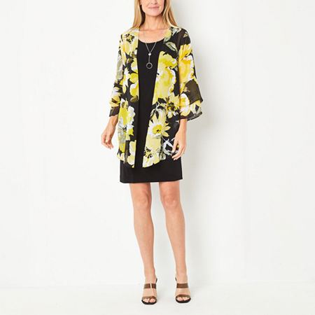  Alyx Floral Jacket Dress With Removable Necklace