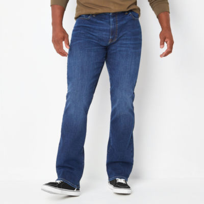Arizona Big and Tall Mens Regular Fit Bootcut Jean JCPenney