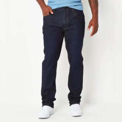 Shaquille O'Neal XLG Big and Tall Mens Tapered Leg Athletic Fit Jean