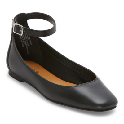 Jcpenney black hot sale flat shoes