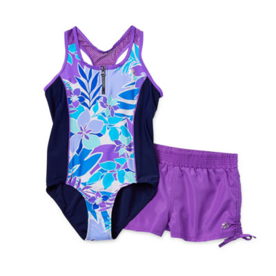ZeroXposur Big Girls One Piece+CoverUps, Color JCPenney