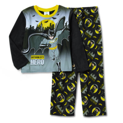 Little & Big Boys 2-pc. Batman Pant Pajama Set