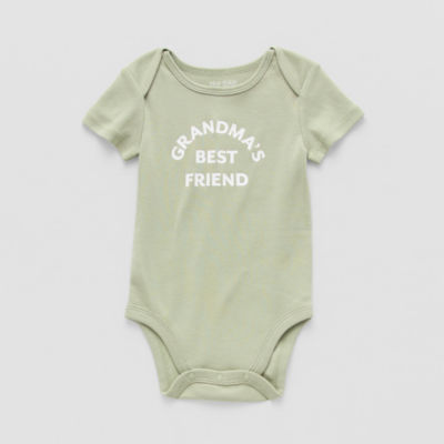 Okie Dokie Baby Unisex Short Sleeve Bodysuit, Color: Crystal Blue ...