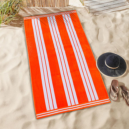 Superior Cabana Collection | 100% Cotton Quick Dry Beach Towel In Pink