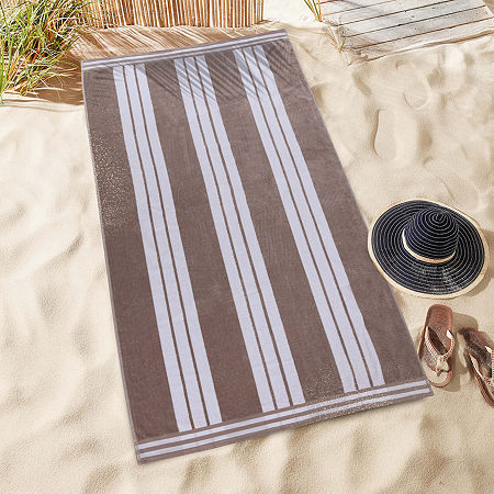 Superior Cabana Collection |100% Cotton Quick Dry Beach Towel In Sand
