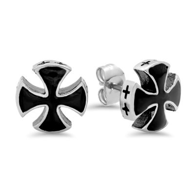 Steeltime Stainless Steel Stud Earrings