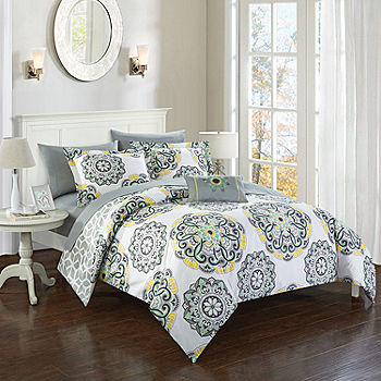Chic Home Barcelona Midweight Reversible Comforter Set-JCPenney