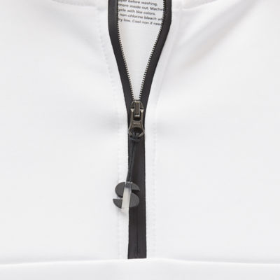 Sports Illustrated Womens Plus Long Sleeve Active Quarter-Zip Pullover