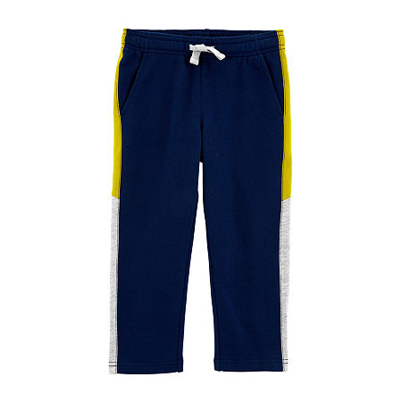Carter's Toddler Boys Straight Sweatpant, 4t , Blue