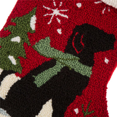 Glitzhome Dog Christmas Stocking