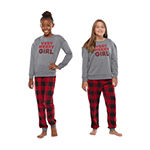 North Pole Trading Co. Girls Very Merry 2-pc. Christmas Pajama Set