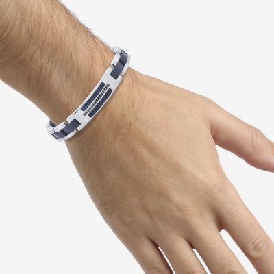 Mens Stainless Steel Link Bracelet