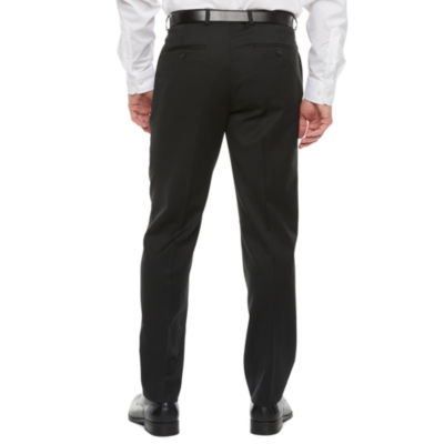 Stafford Coolmax All Season Mens Slim Fit Flat Front Suit Pant