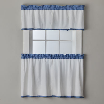 Saturday Knight Marrisa 2-pc. Rod Pocket Window Tier