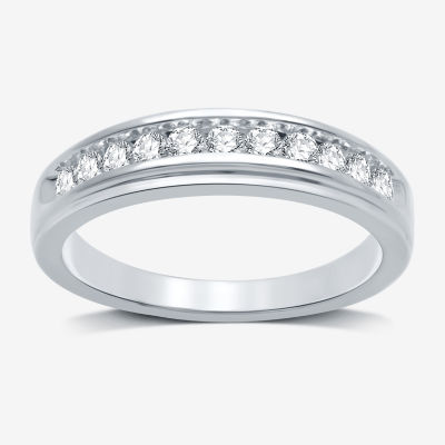 I Said Yes (H-I / I1) / CT. T.W. Lab Grown White Diamond Sterling Silver or 14K Gold Over Wedding Band