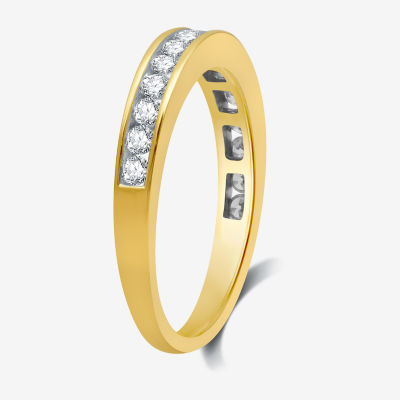 1 CT. T.W. Natural Diamond Round Solitaire Bridal Set in 10K Gold