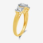 Love Lives Forever 1 CT. T.W. Diamond 3-Stone Engagement Ring in 10K or 14K Gold