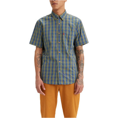Levi's® Mens Classic Fit Short Sleeve Button-Down Shirt - JCPenney
