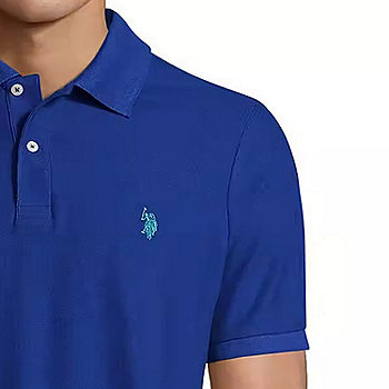 U.S. Polo Assn. Ultimate Pique Mens Classic Fit Short Sleeve Polo Shirt