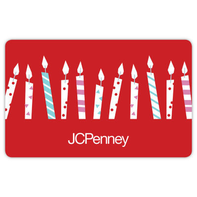 Birthday Candle Gift Card