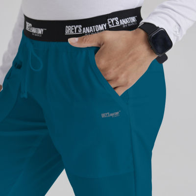 Grey's Anatomy™ by Barco Classic 4275 Aubrey 3-Pocket Low-Rise Flared Leg Womens Moisture Wicking Scrub Pant