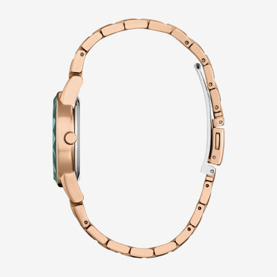 Citizen Ariel Princess The Little Mermaid Womens Rose Goldtone Stainless Steel Bracelet Watch Ga1073-63w