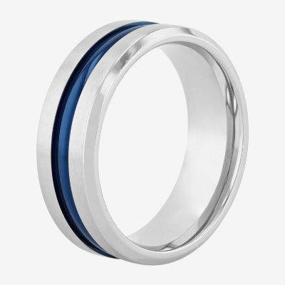 8MM Stainless Steel Wedding Band