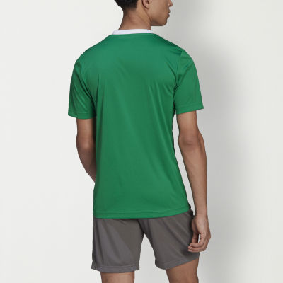 adidas Soccer Mens V Neck Short Sleeve Jersey