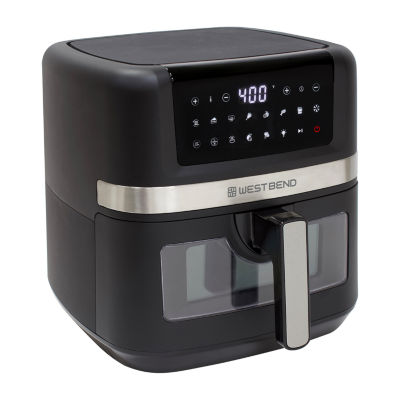 West Bend 7 Qt Air Fryer with 13 One-Touch Presets, in Black