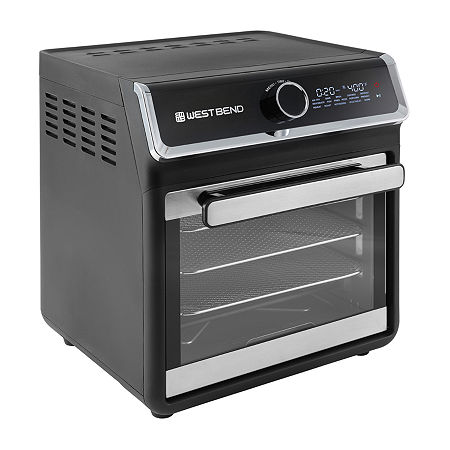 West Bend 15 Qt. Air Fryer Oven With 16 Presets, In Black, One Size, Black