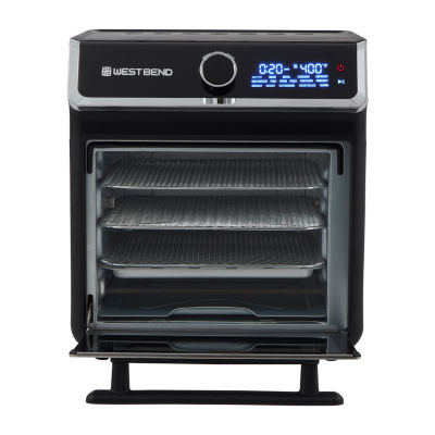 West Bend 15 Qt. Air Fryer Oven with 16 Presets, in Black