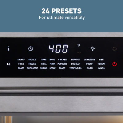 West Bend XL Air Fryer Oven with 24 Presets​, 26 Quart, in Stainless Steel