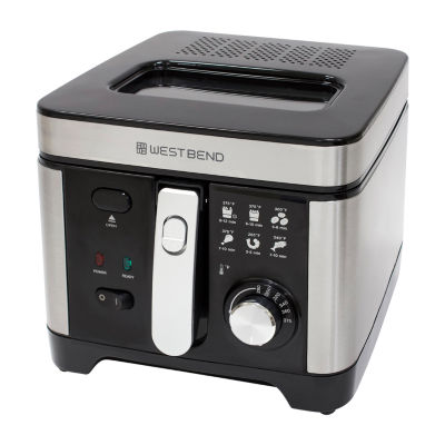 West Bend Deep Fryer, 3L Capacity, in Stainless Steel