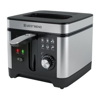 West Bend Deep Fryer, 3L Capacity, in Stainless Steel