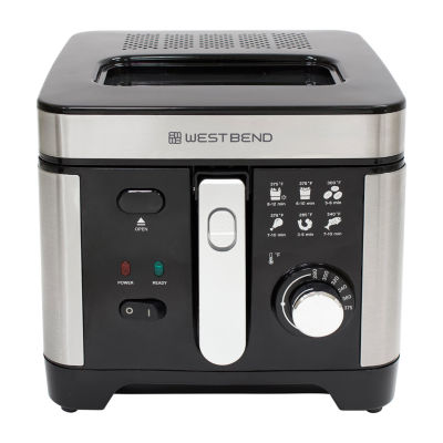 West Bend Deep Fryer, 3L Capacity, in Stainless Steel