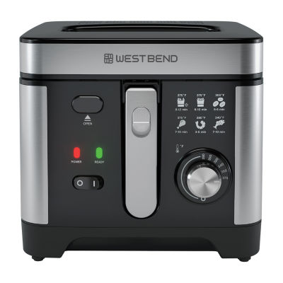 West Bend Deep Fryer, 3L Capacity, in Stainless Steel