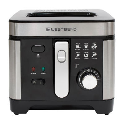 West Bend Deep Fryer, 3L Capacity, in Stainless Steel