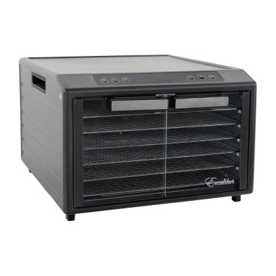 Excalibur 6 Tray Select Digital Dehydrator, in Stainless Steel